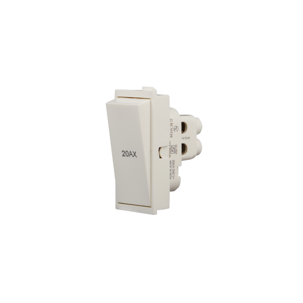 Ckyin Zion 20AX 1 Way Switch – White - Image 2