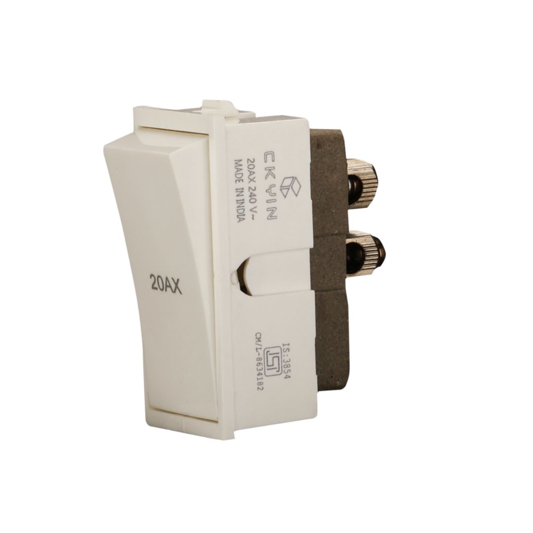 Ckyin Zion Porcelain 20AX Switch – White